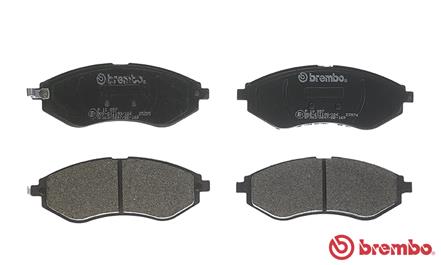 A.B.S. P 10 057 BREMBO Bremsbelagsatz, Scheibenbremse